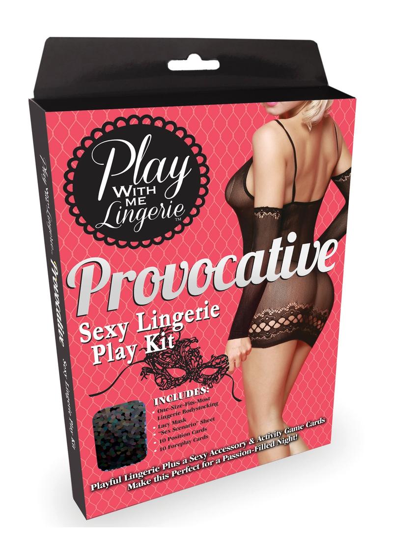 Play with Me Lingerie Provocative Sexy Lingerie Play Kit Play with Me Lingerie Provocative Sexy Lingerie Play Kit