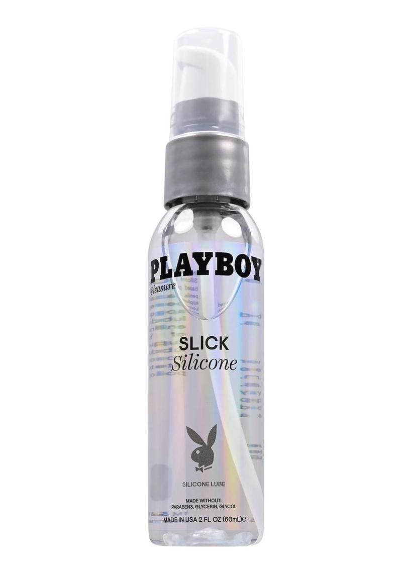 Playboy Slick Silicone Lubricant - 2oz