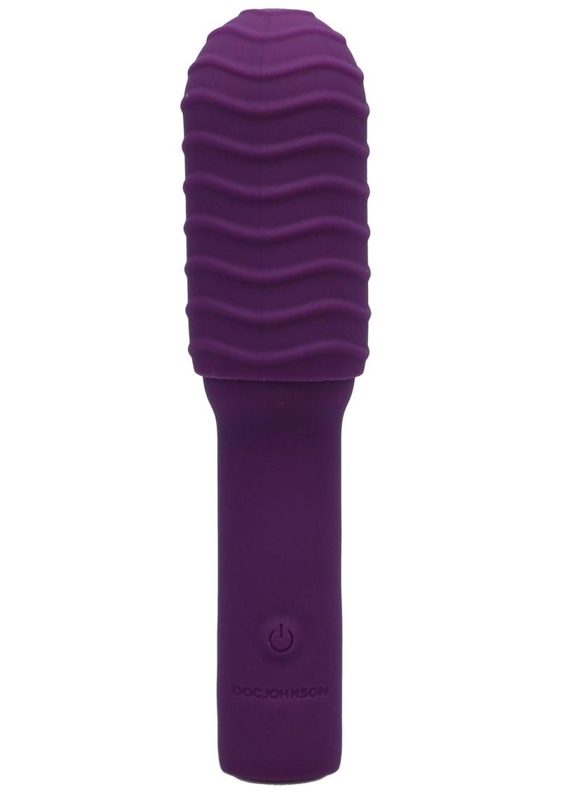 Pocket Rocket Elite Silicone Rechargeable Mini Vibrator with Removable Sleeve