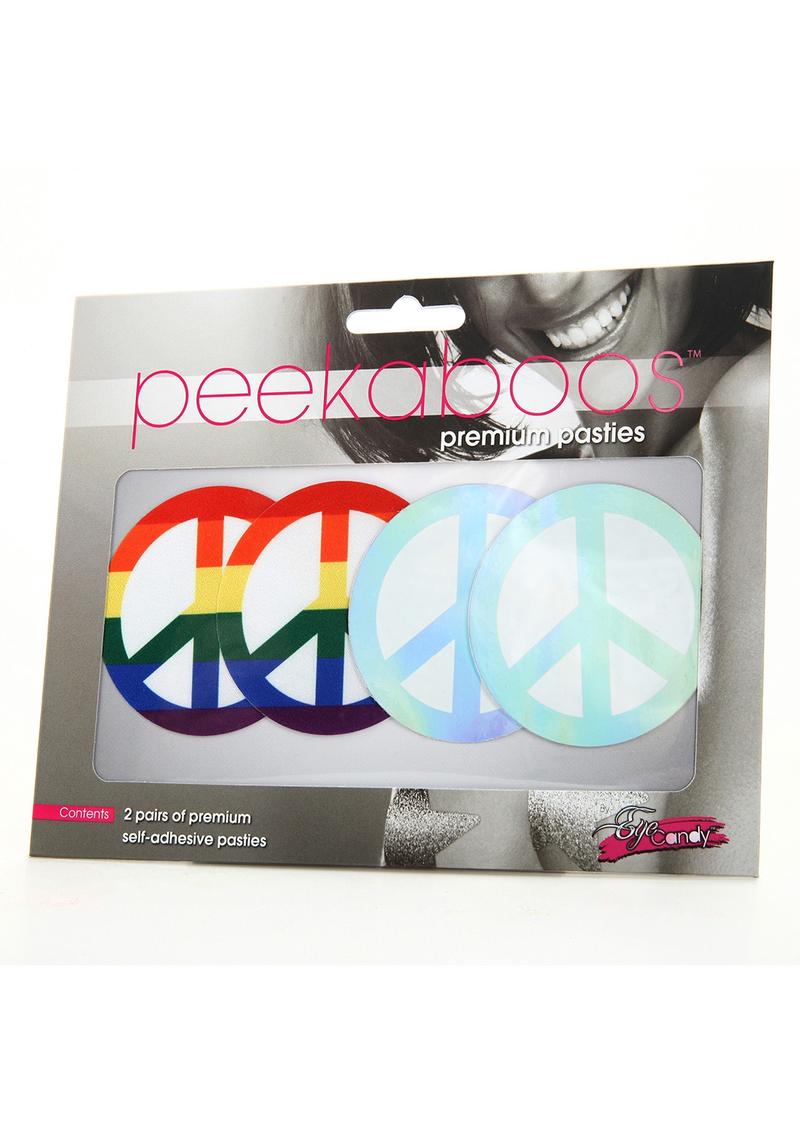 Pride Peace Sign - Rainbow