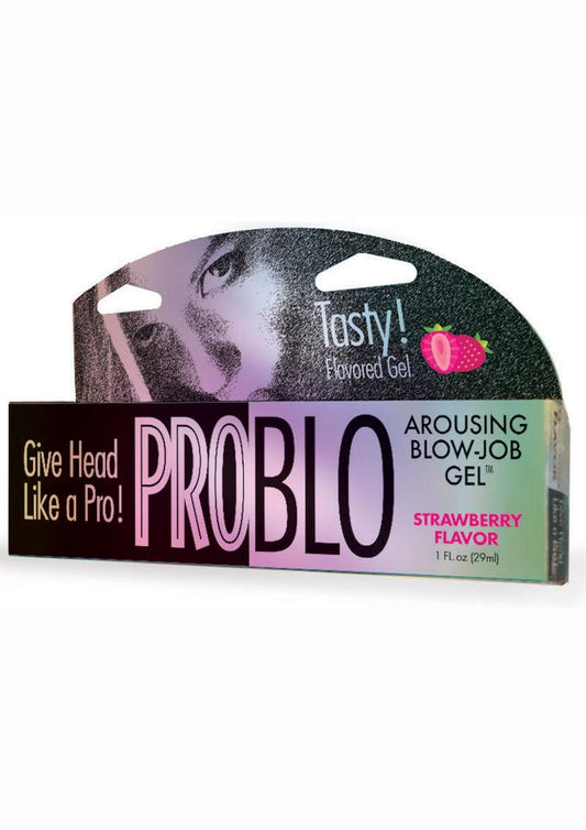 Problo Arousing Blow-Job Gel Strawberry Flavor - 1oz