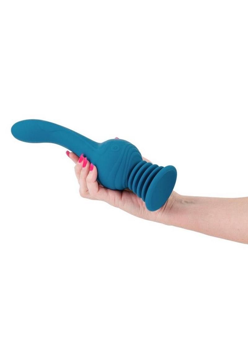 Revolution Earthquake Rechargeable Silicone Vibrator with Remote Control