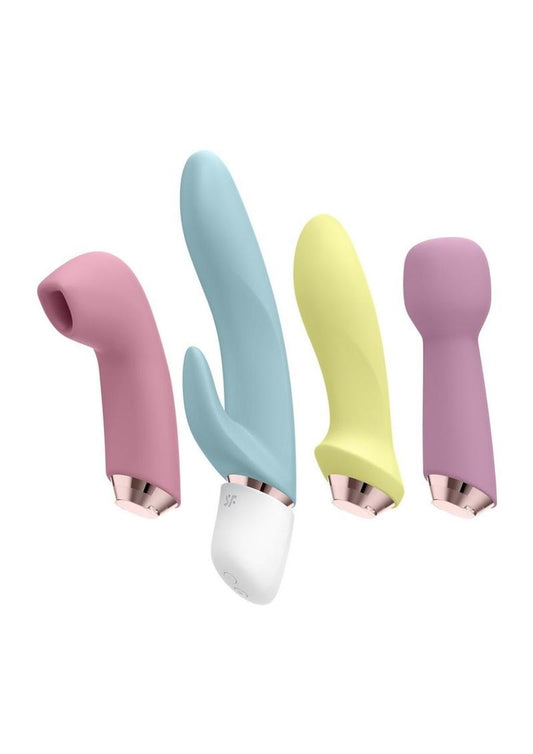 Satisfyer Marvelous Four Rechargeable Silicone Vibrator - Set
