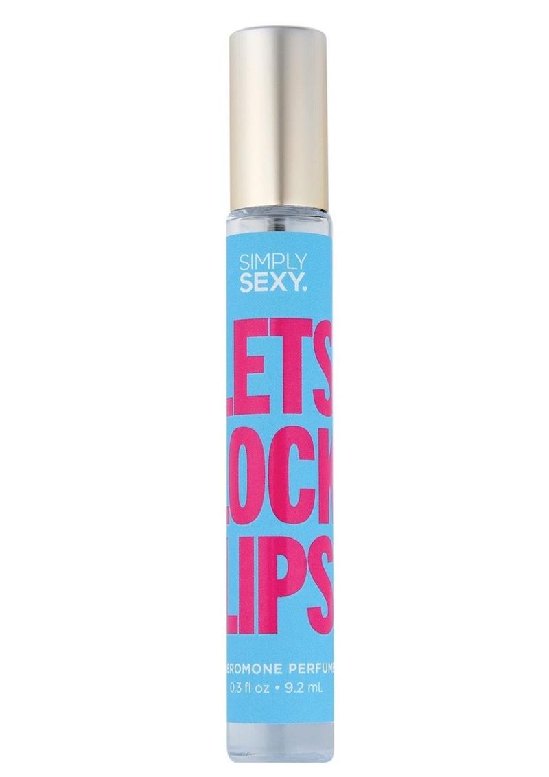 Simply Sexy Pheromone Perfume Let's Lock Lips Spray - 0.3oz