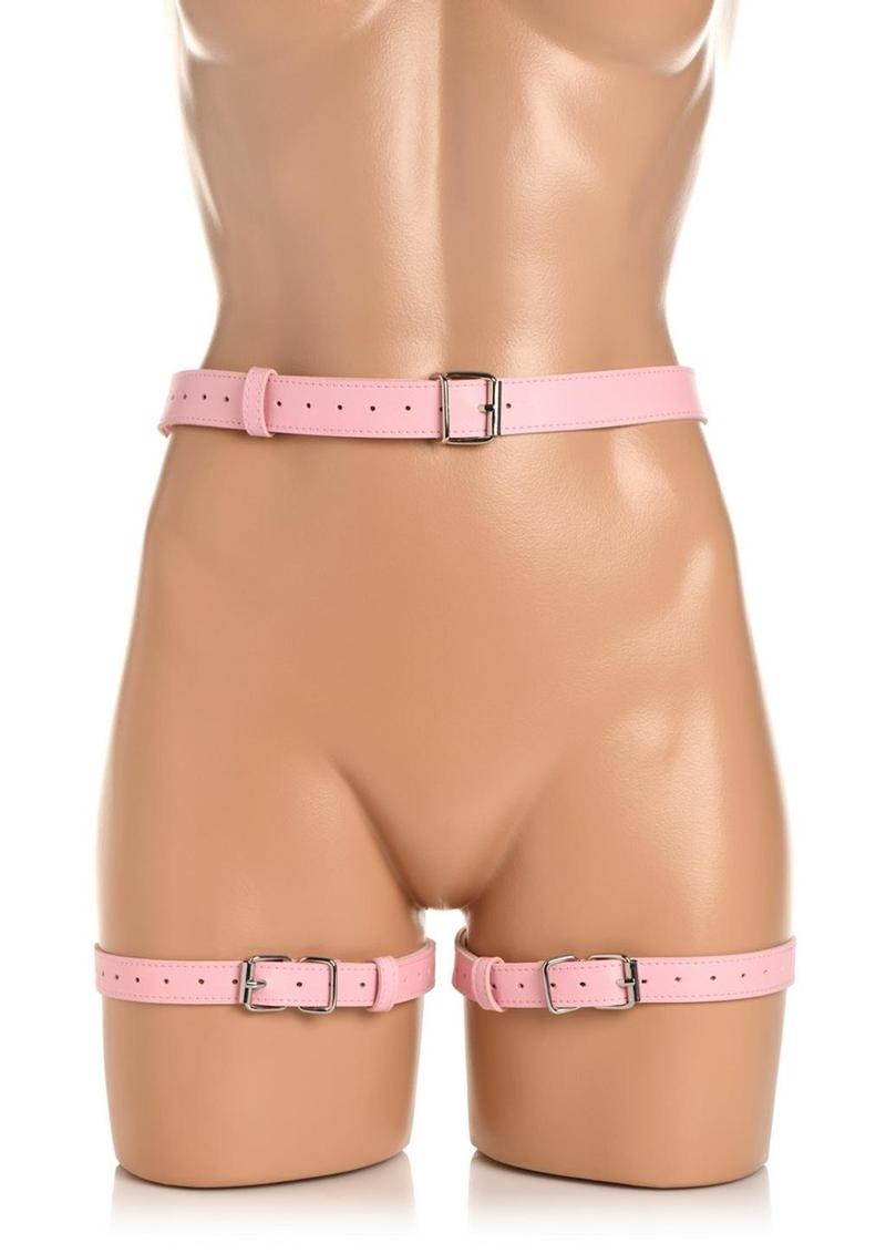 Strict Bondage Harness with Bows