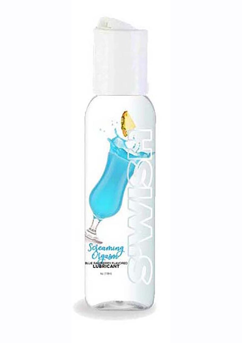 Swish Screaming Orgasm Water Based Flavored Lubricant Raspberry - 2oz