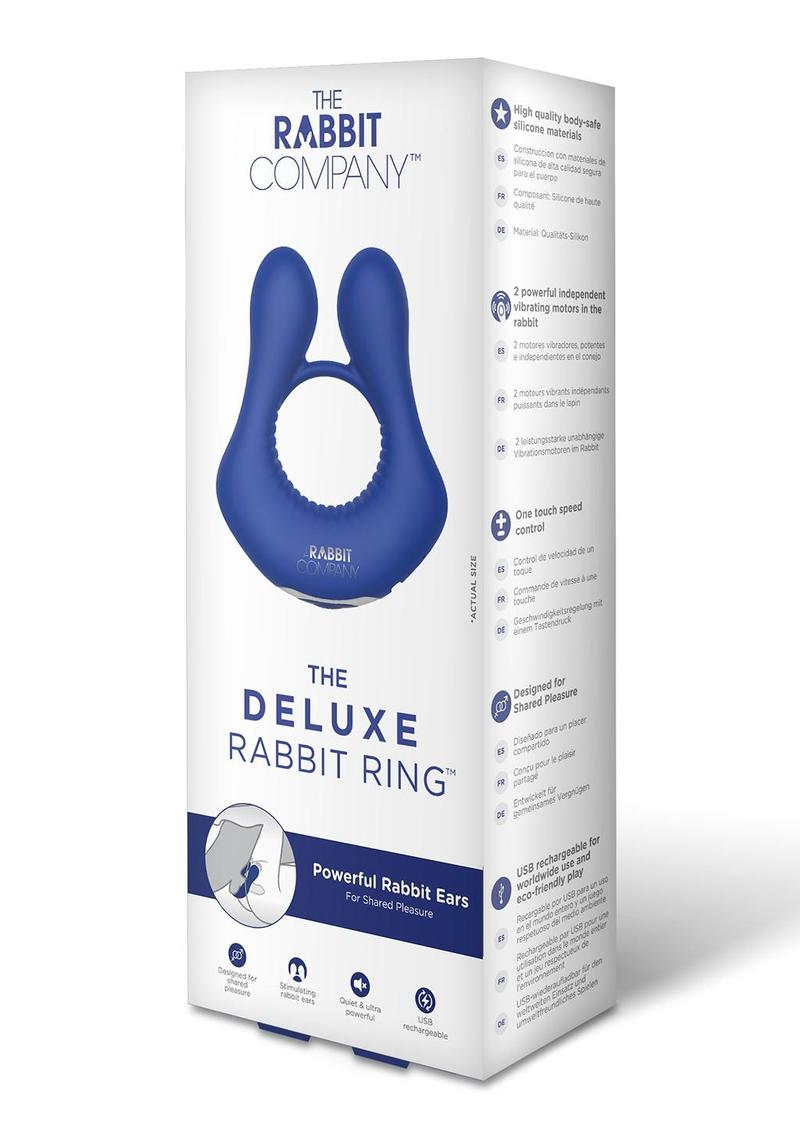 The Deluxe Rabbit Ring - Blue/Navy