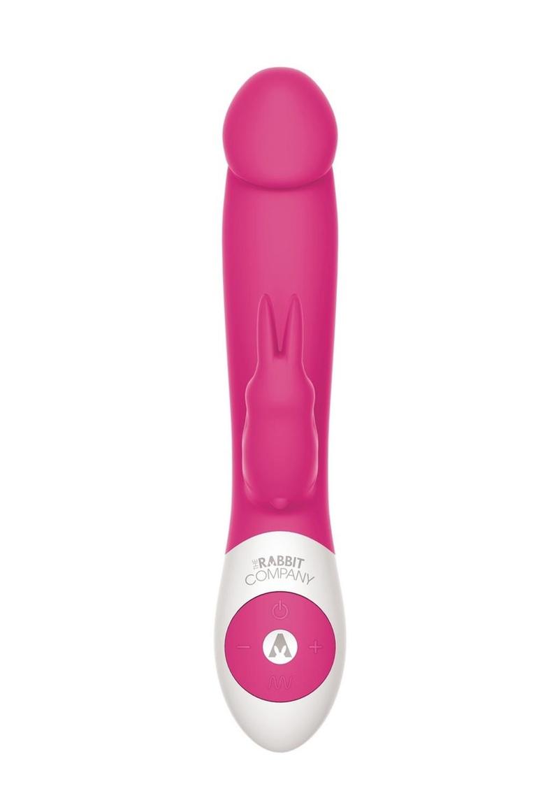 The Realistic Rabbit Rechargeable Silicone Triple Vibrator