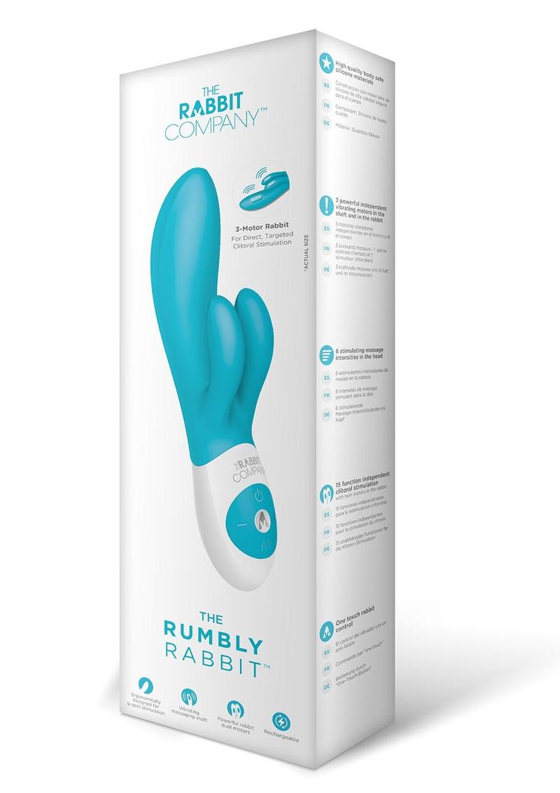 The Rumbly Rabbit - Blue