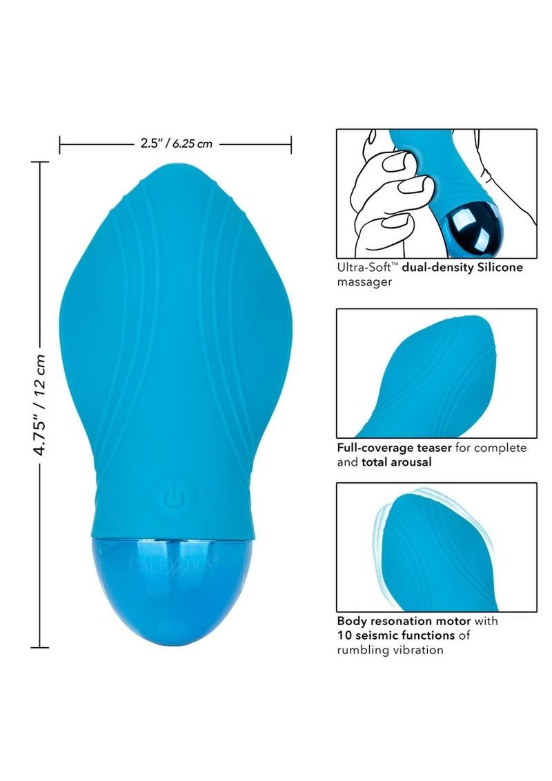 Tremble Kiss Rechargeable Silicone Vibrating Dual Density Massager