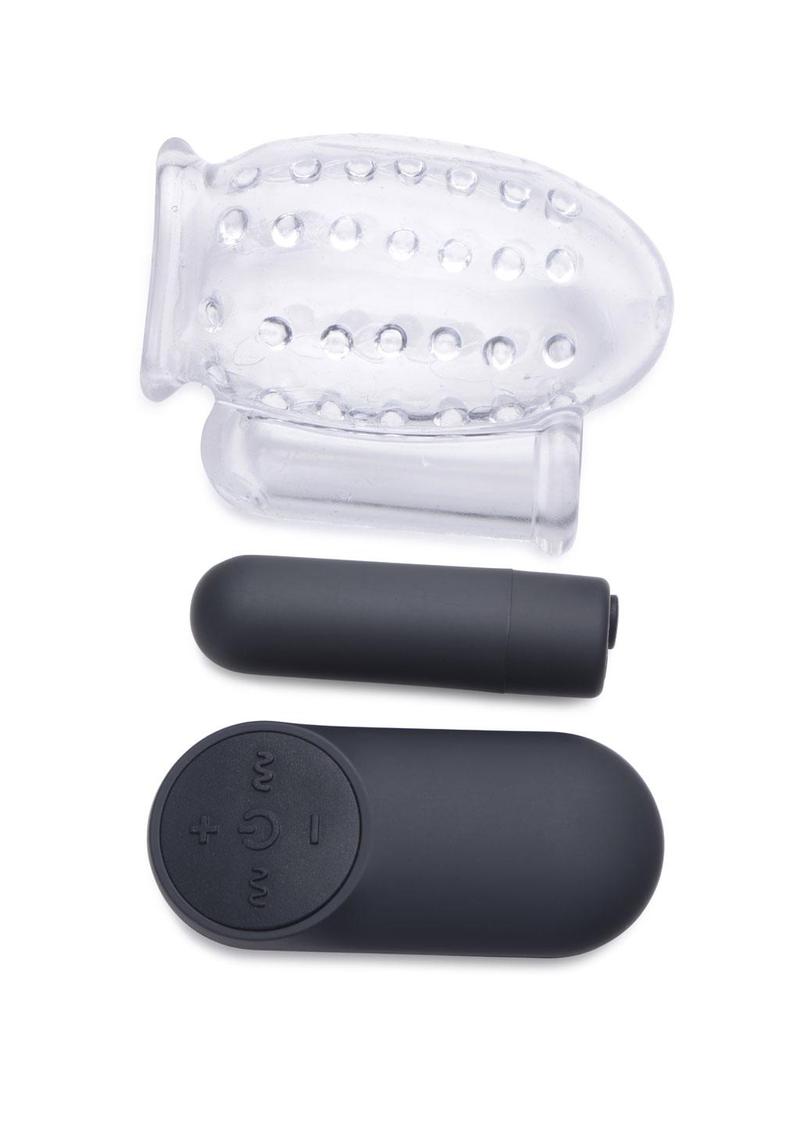 Trinity Men Rechargeable Bullet Penis Head Teaser with Remote Control Trinity Men Rechargeable Bullet Penis Head Teaser with Remote Control