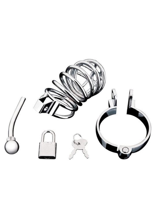 Urethral Play Cage Stainless - Steel