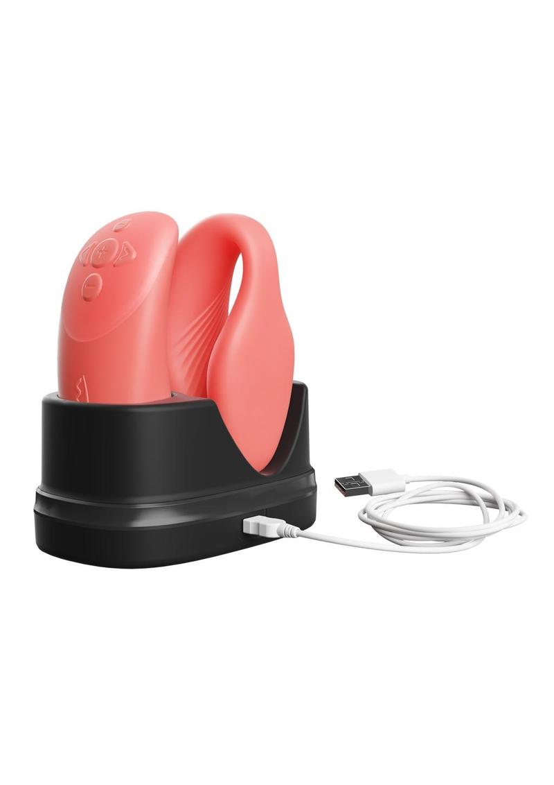 We-Vibe Chorus Rechargeable Couples Vibrator with Squeeze Control - Crave