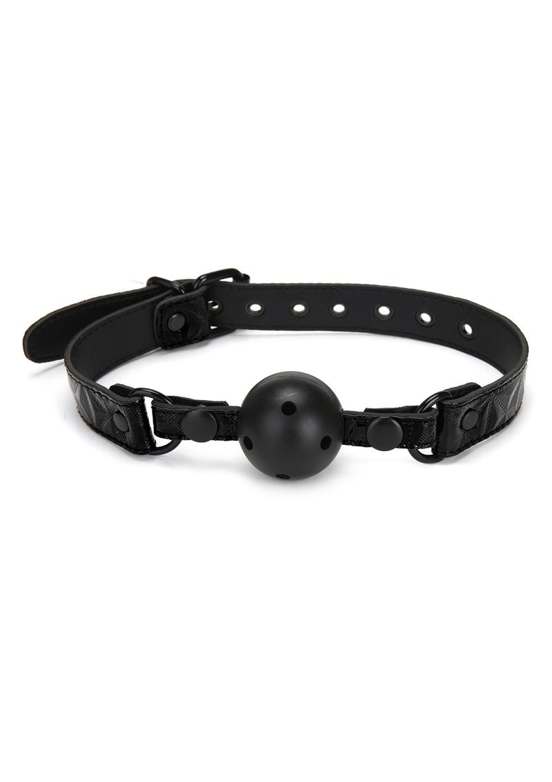 WhipSmart Diamond Ball Gag - Black