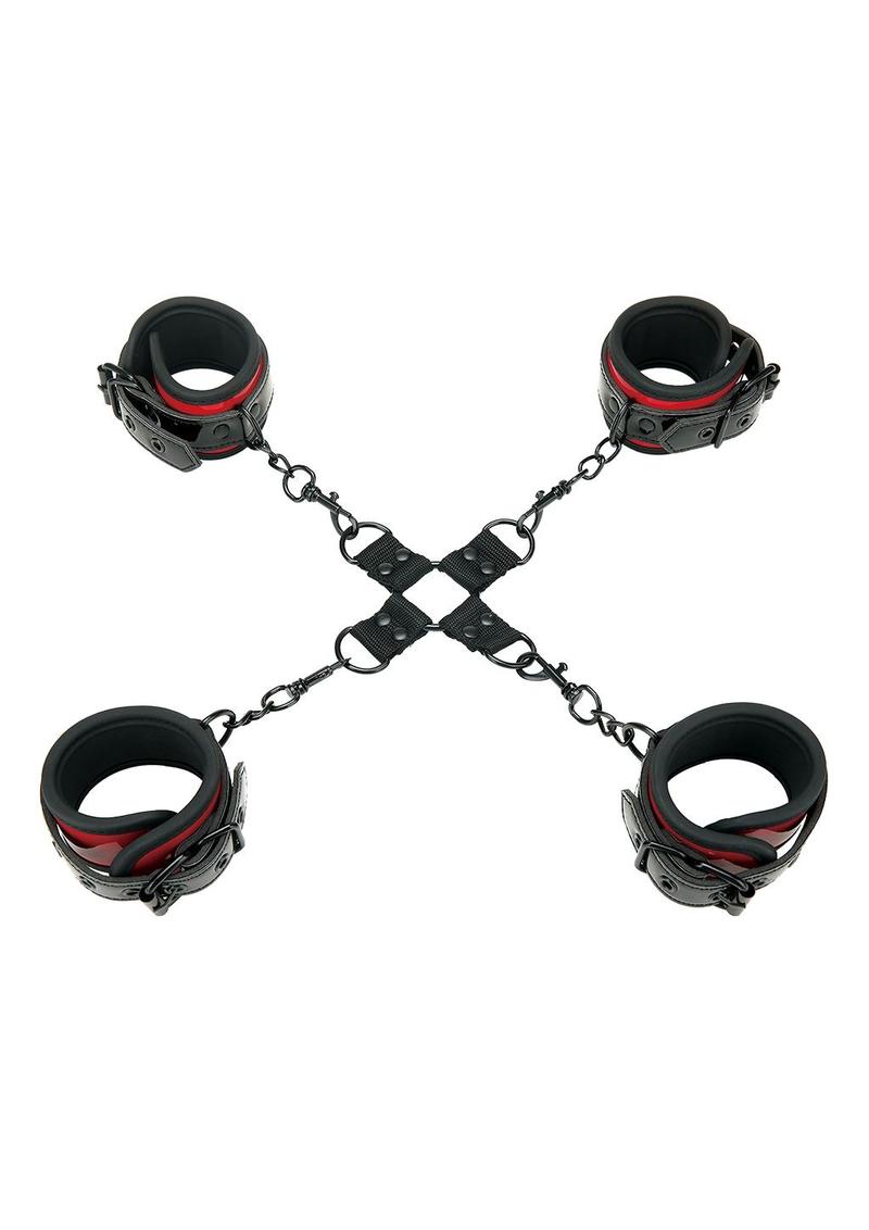 WhipSmart Heartbreaker Hogtie - Black/Red