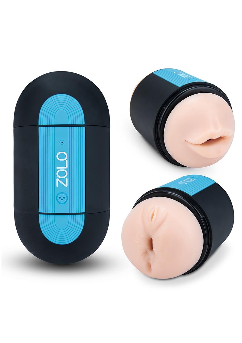 ZOLO Pleasure Pill - Black/Blue