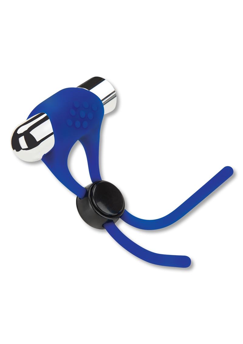 ZOLO Rechargeable Adjustable C-Ring - Blue