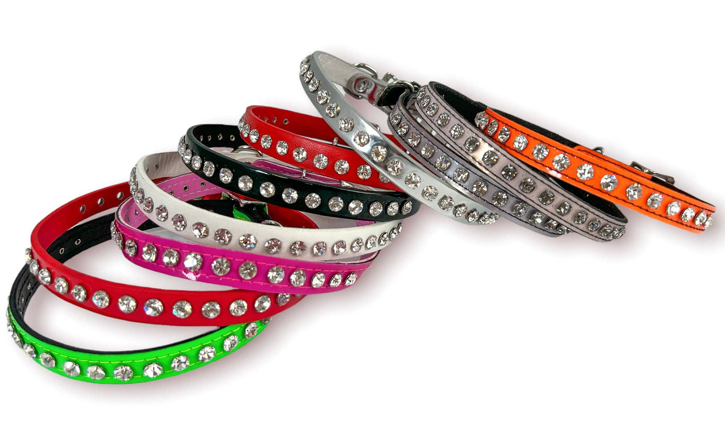Funk Plus - CK247 PATENT NEON CRYSTAL RHINESTONE