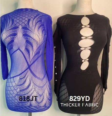 Yelete - Lose Control Off-Shoulder Bodystocking