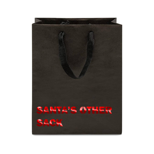 Crimson and Clover Studio - Santa's Other Sack Funny Christmas Bag