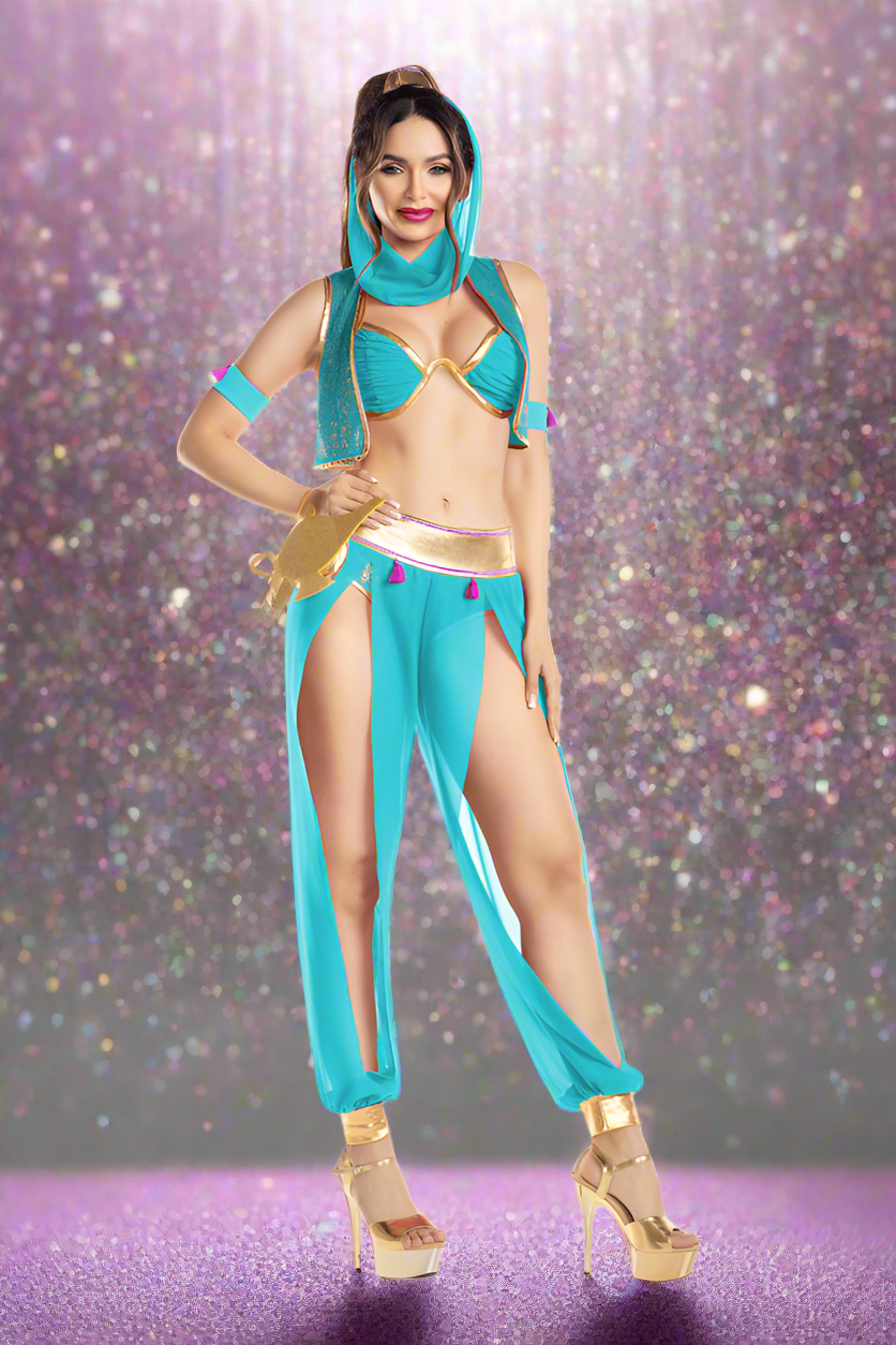 Genie of the Lamp - Turquoise