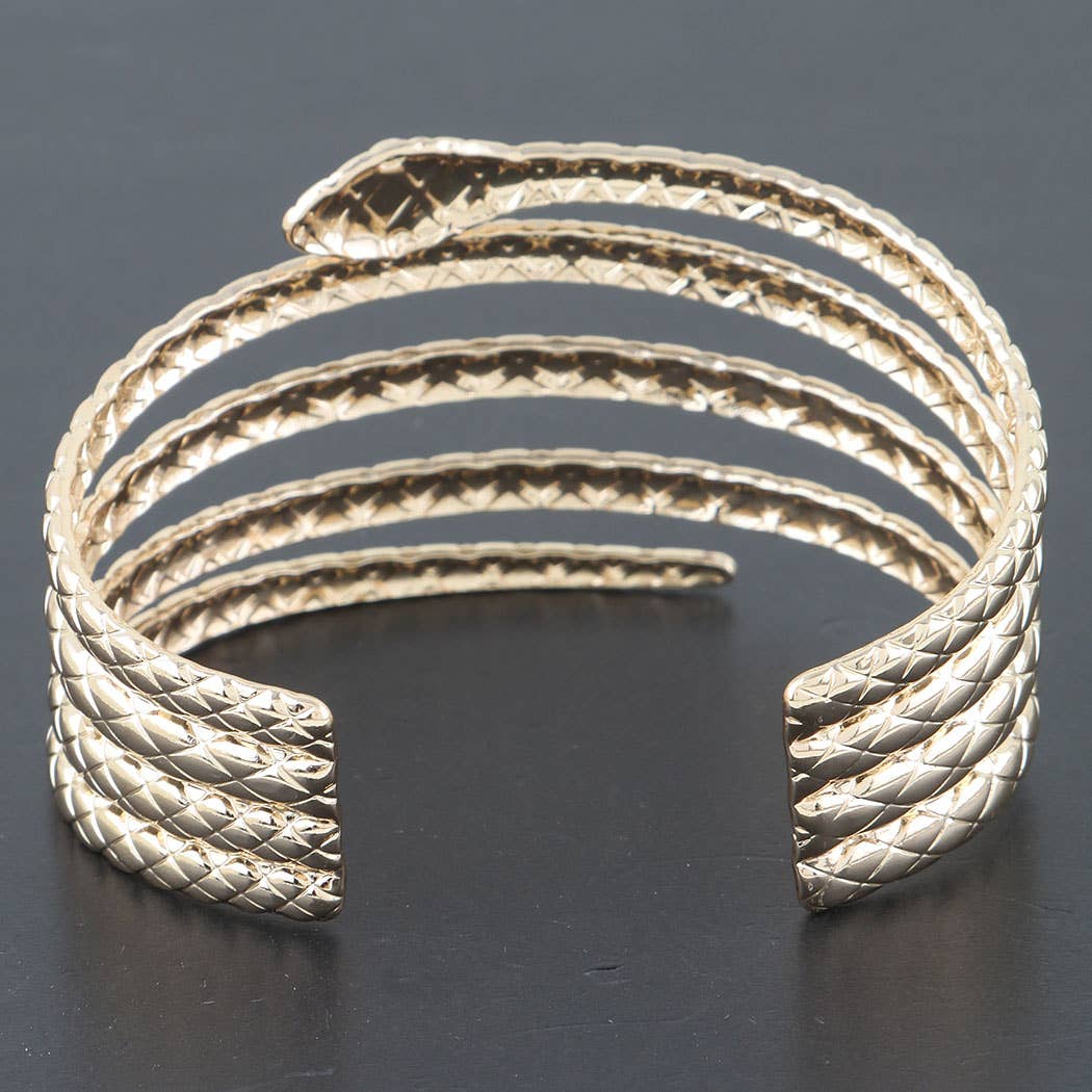 3AM BY H&D ACCESSORIES - Multi Snake Wrap Cuff Bracelet