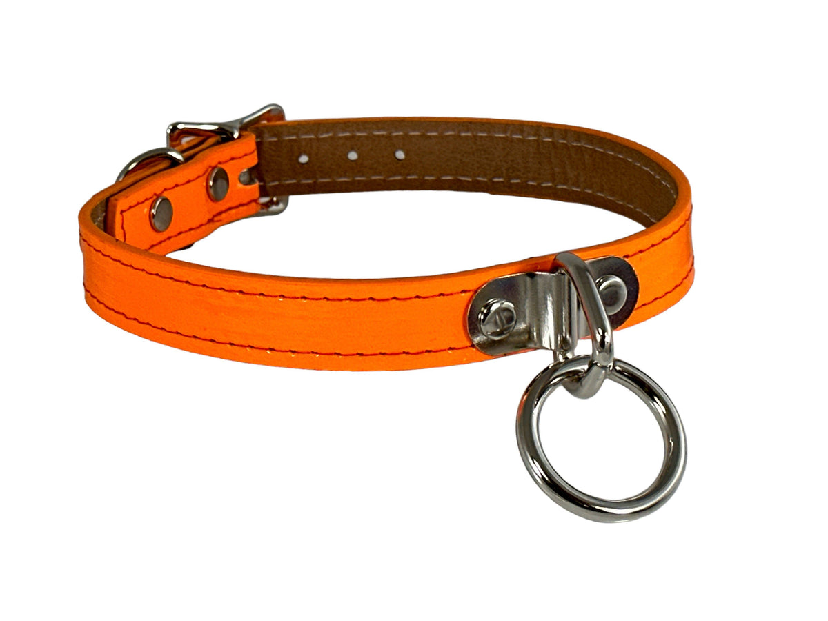 Funk Plus - CK129  PATENT NEON BONDAGE CHOKER