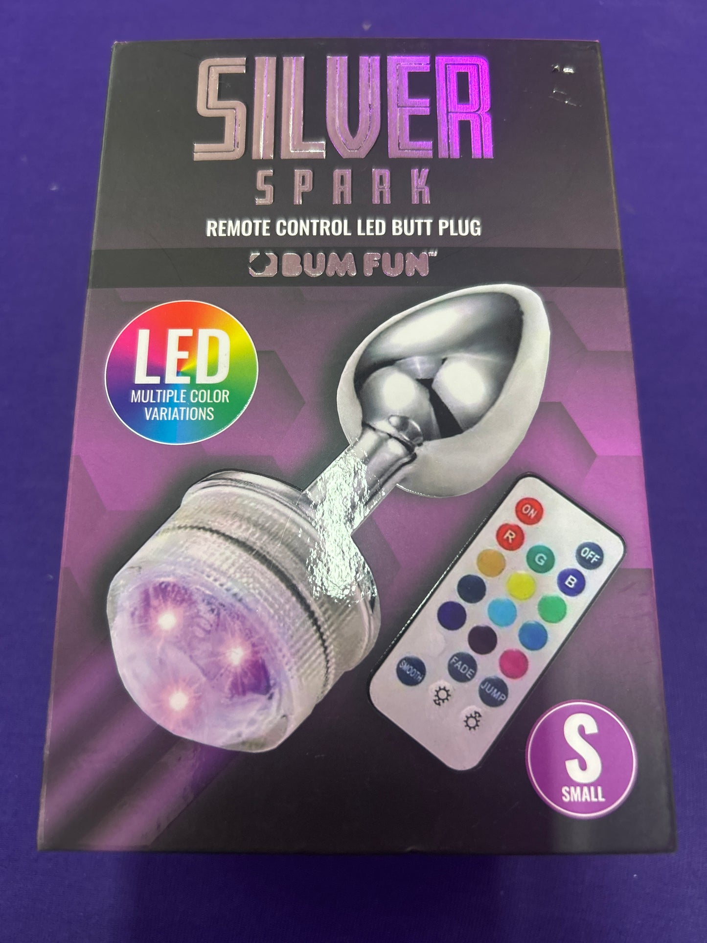 LED multiple color peach  plug