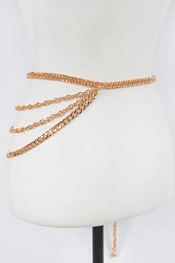 3AM BY H&D ACCESSORIES - Drop Bulk Chain Belt