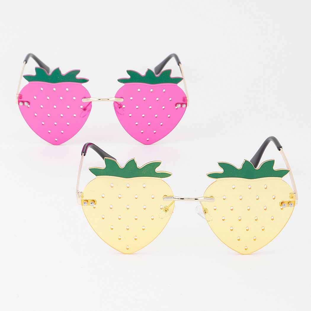 3AM BY H&D ACCESSORIES - Summer Strawberry Sunglasses