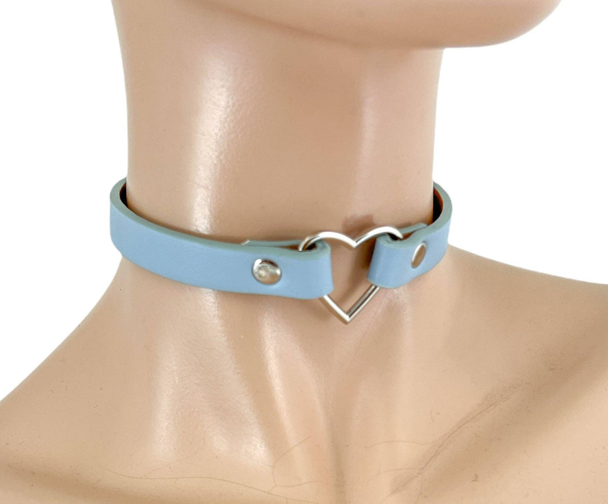 Funk Plus - FC224M SMALL HEAR SKINNY VEGAN CHOKER