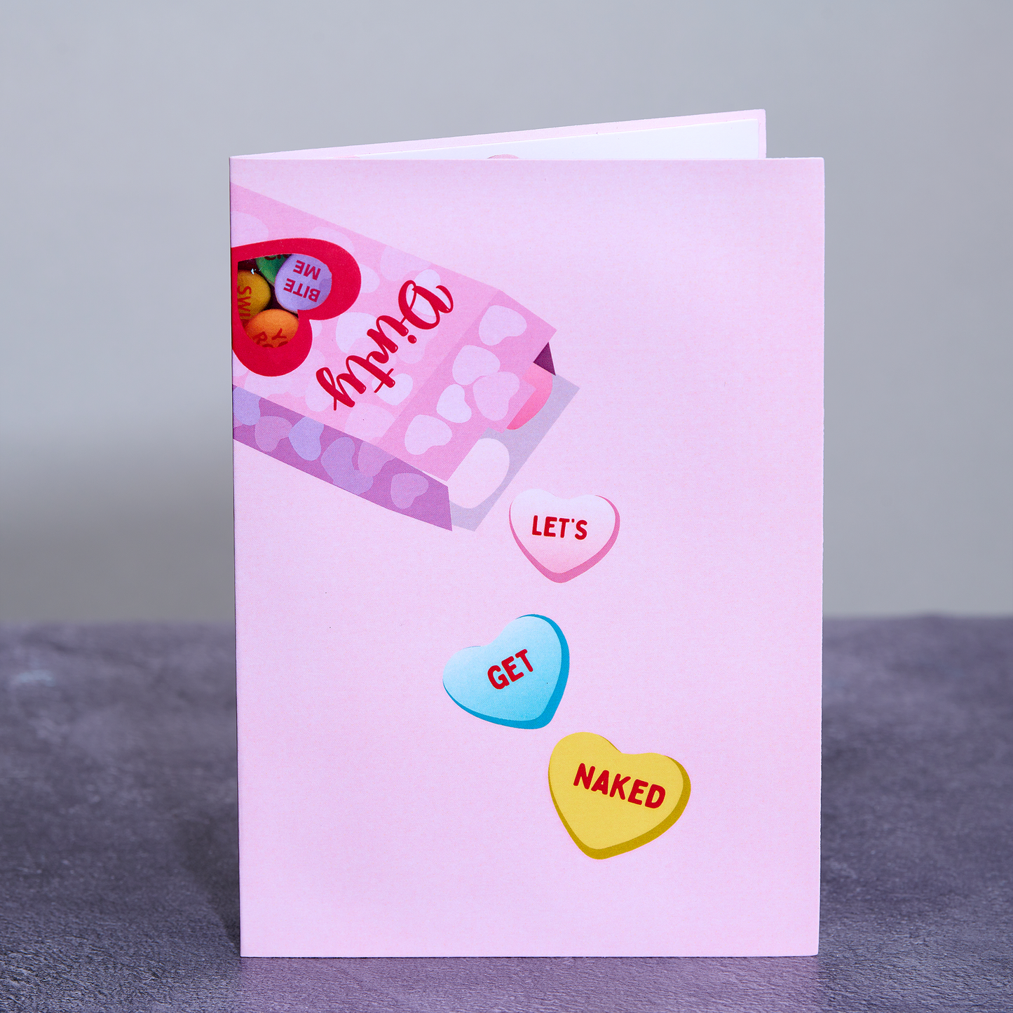 Dirty Pop Cards - Naughty Hearts Funny 3D Pop-Up Romantic Coupon Card