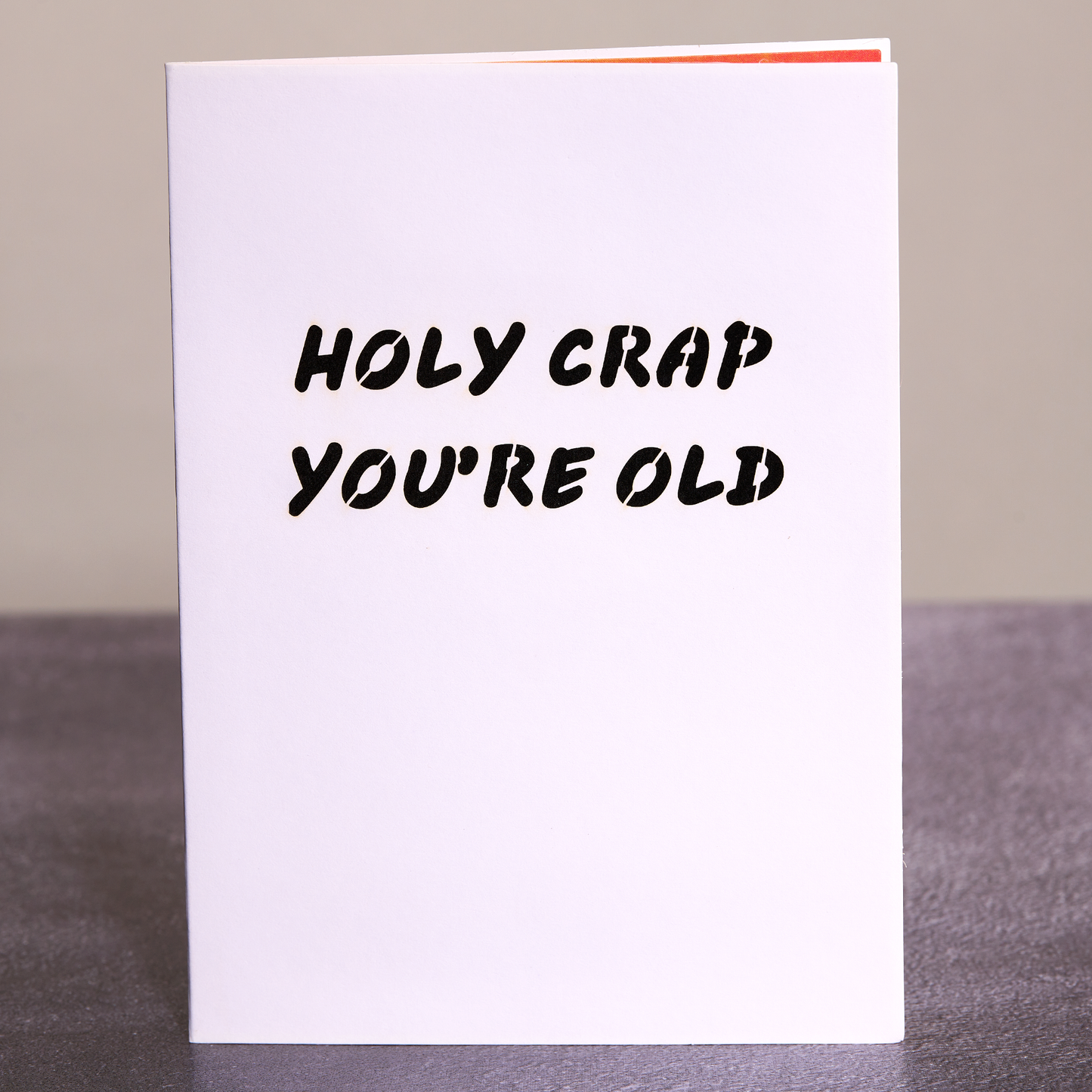Dirty Pop Cards - Holy Crap You’re Old Funny 3D Pop-Up Birthday Card