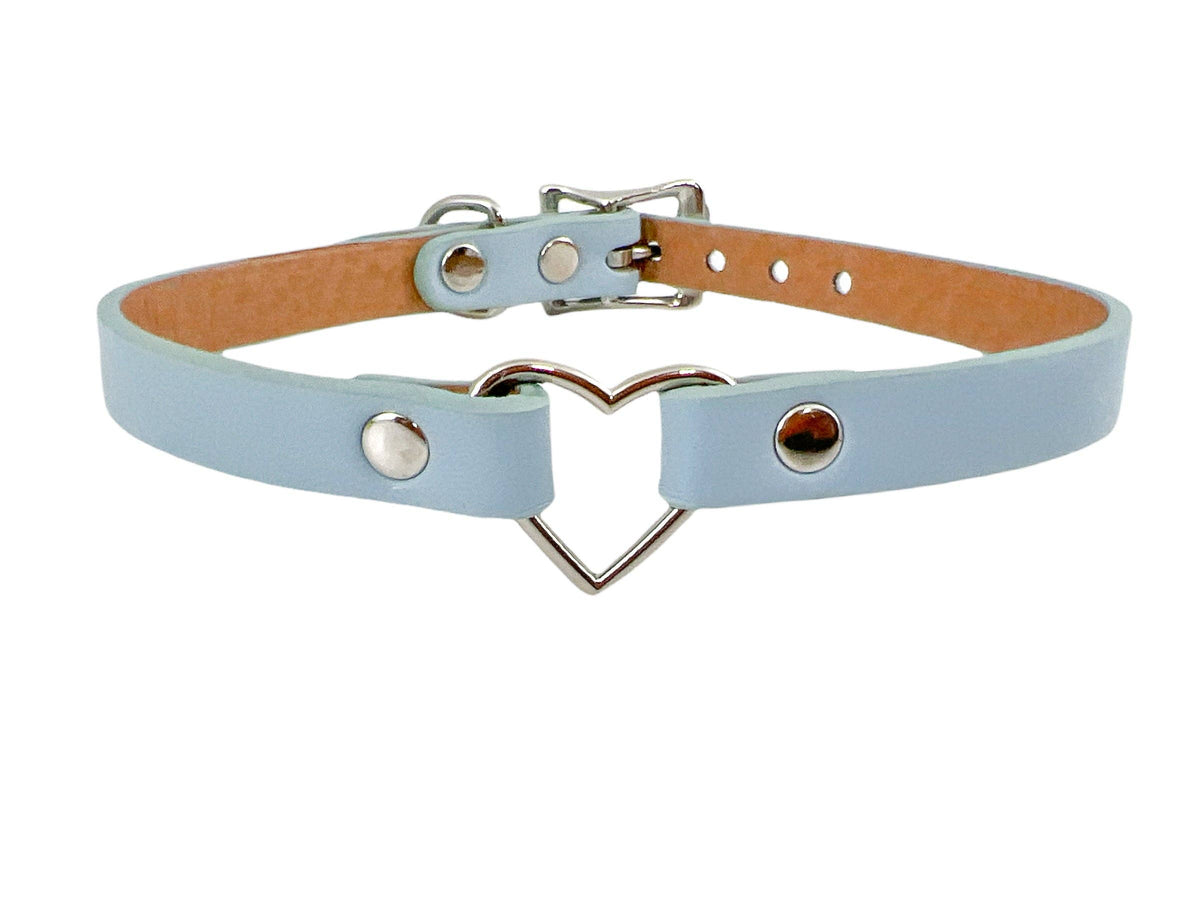 Funk Plus - FC224M SMALL HEAR SKINNY VEGAN CHOKER