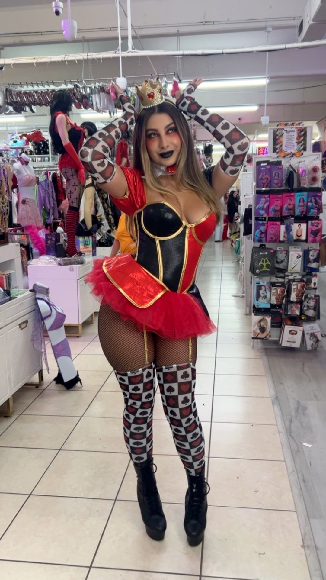 Royal Heart Queen Costume includes purse