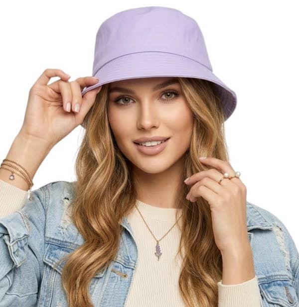 KBW Global Corp. - Pastel Lavender Bucket Hat