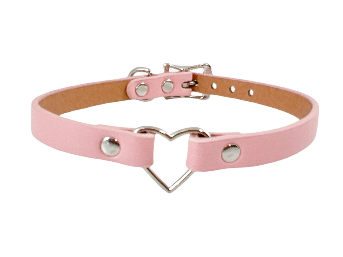 Funk Plus - FC224M SMALL HEAR SKINNY VEGAN CHOKER