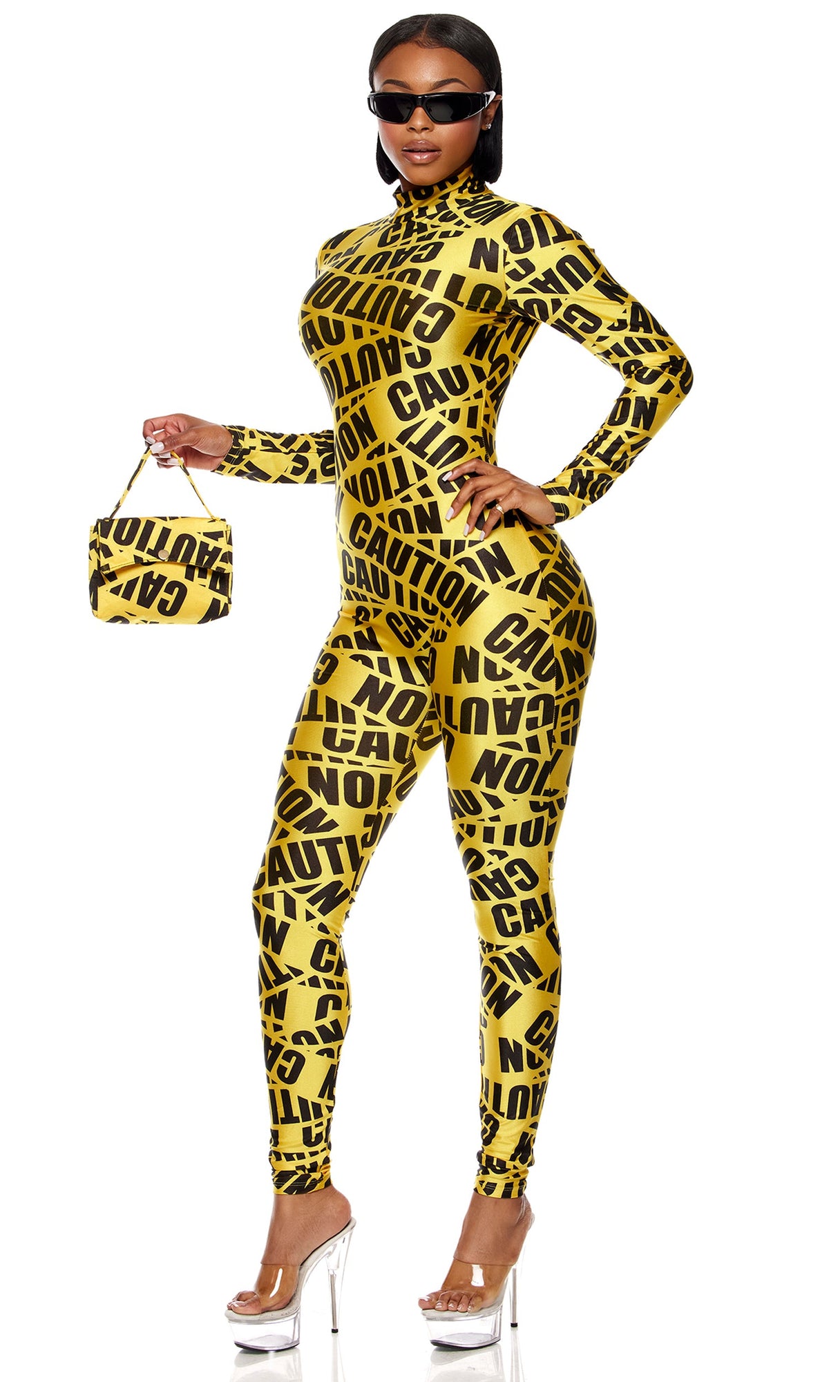 Caution Sexy Caution Tape Costume