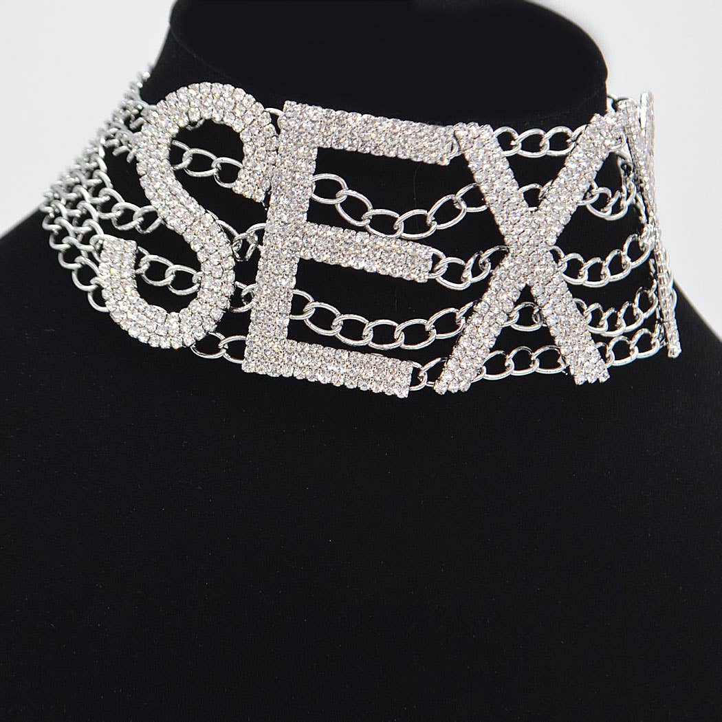 3AM BY H&D ACCESSORIES - Chain Linked Sexy Choker Necklace