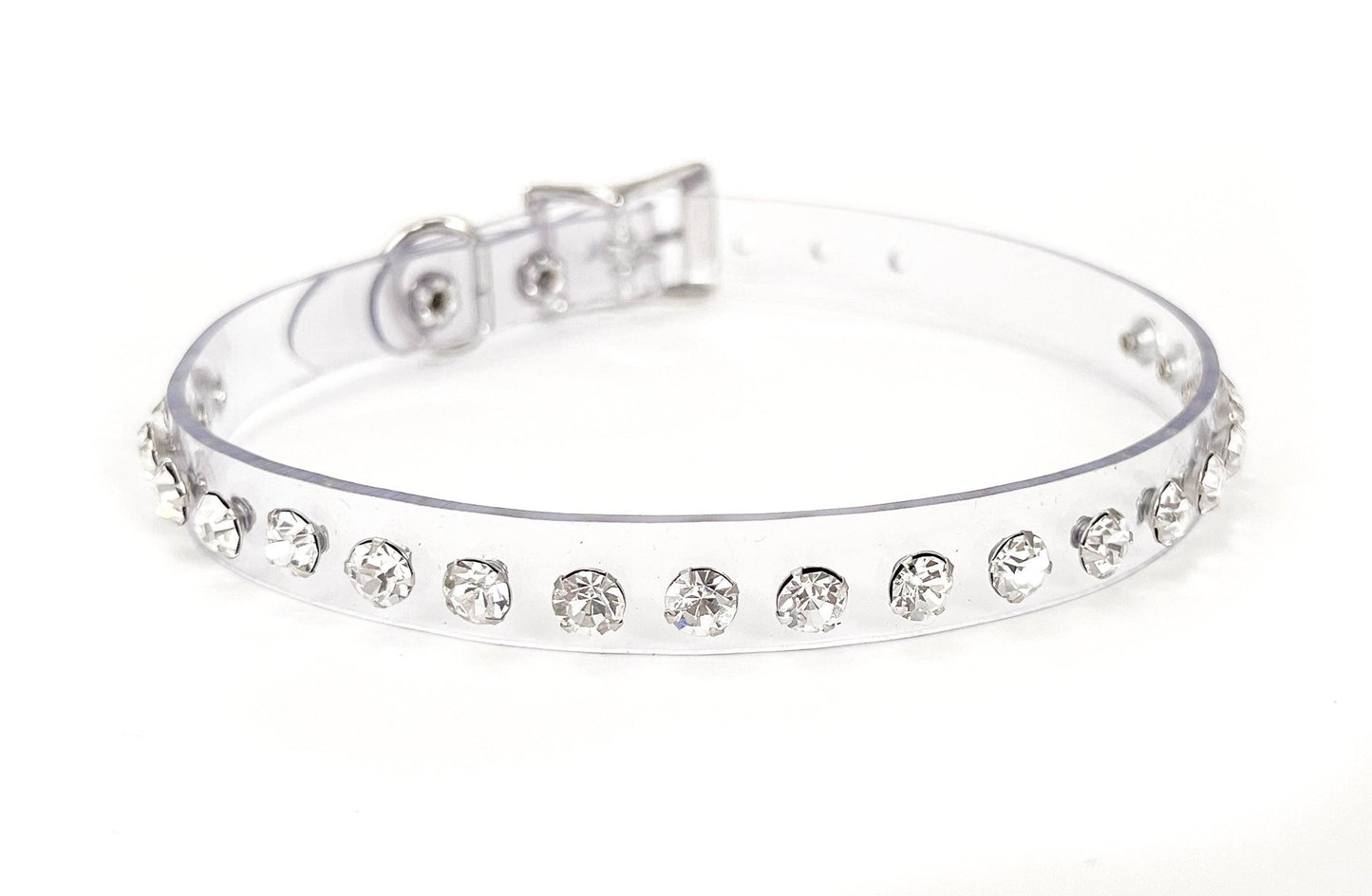 RHINESTONE CLEAR  CHOKER