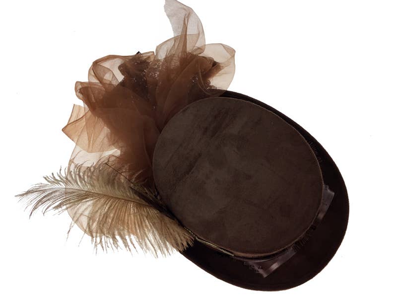 KBW Global Corp. - Brown Steampunk Goggles Top Hat