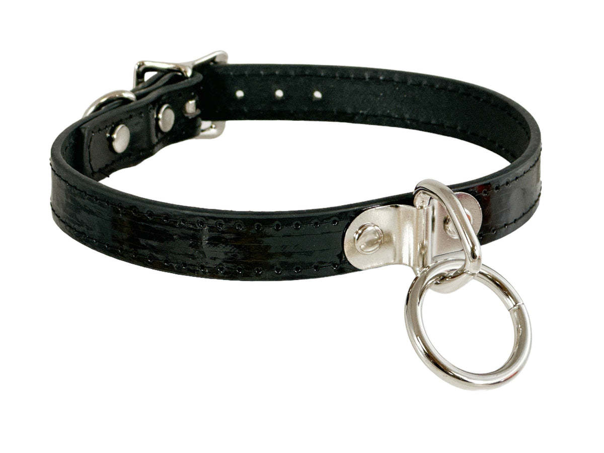 Funk Plus - CK129  PATENT NEON BONDAGE CHOKER