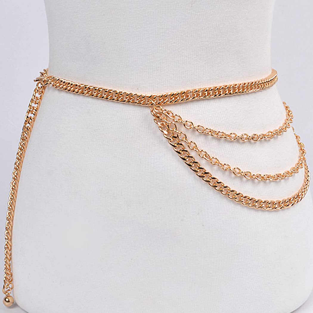 3AM BY H&D ACCESSORIES - Drop Bulk Chain Belt