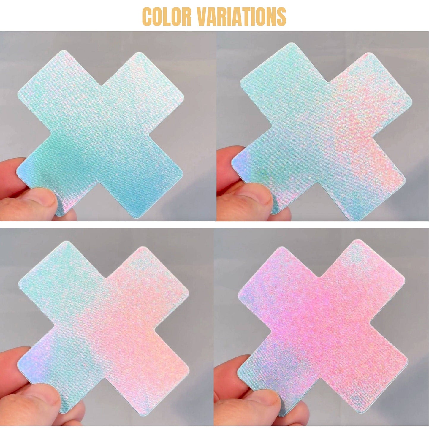 Neva Nude - Daydreamer Bare Iridescent Opal X Factor Nipple Cover Pasties
