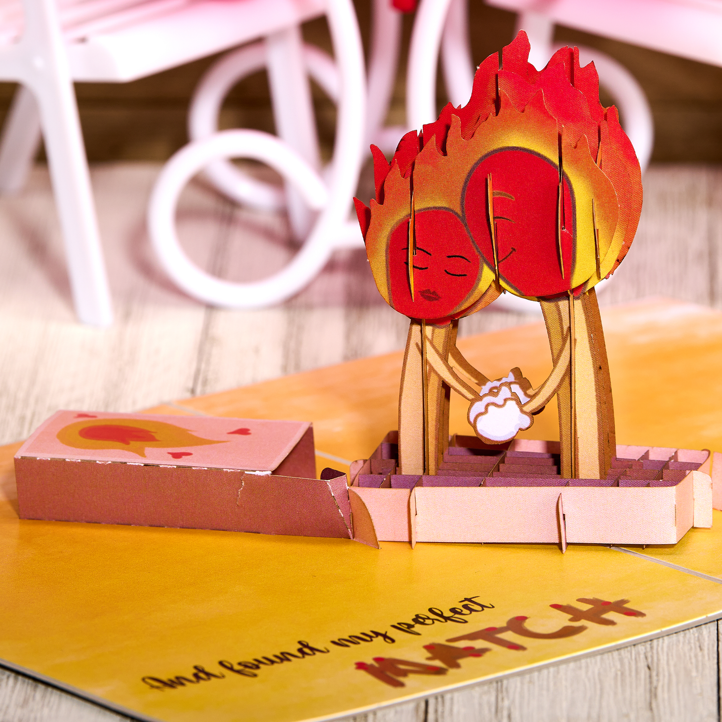 Dirty Pop Cards - Perfect Match Funny 3D Pop-Up Met Online Dating Card