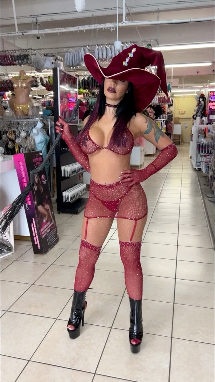 Sexy Bling Witch Costume styled for you