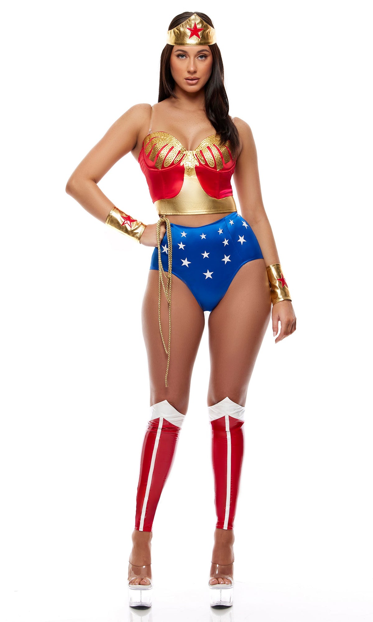 What a Woman 6-Piece Superhero Costume Set