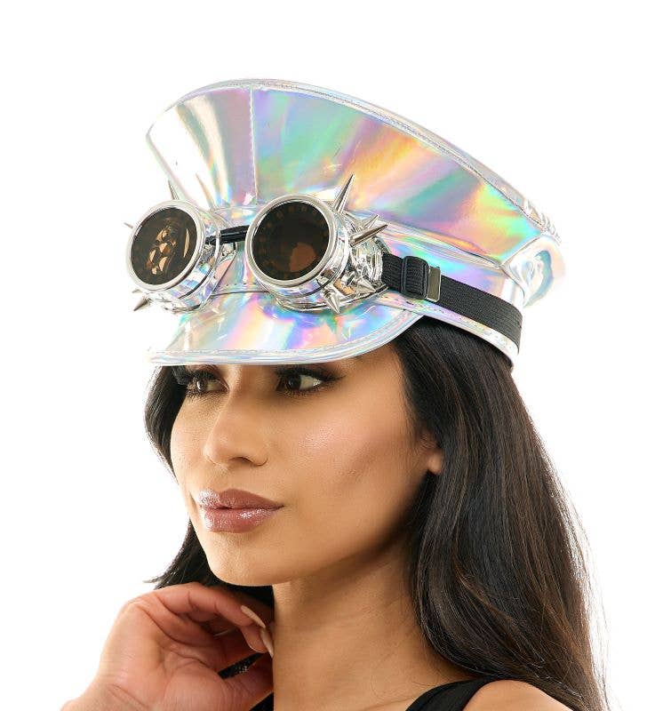Captain Hat With Light-Up Goggles