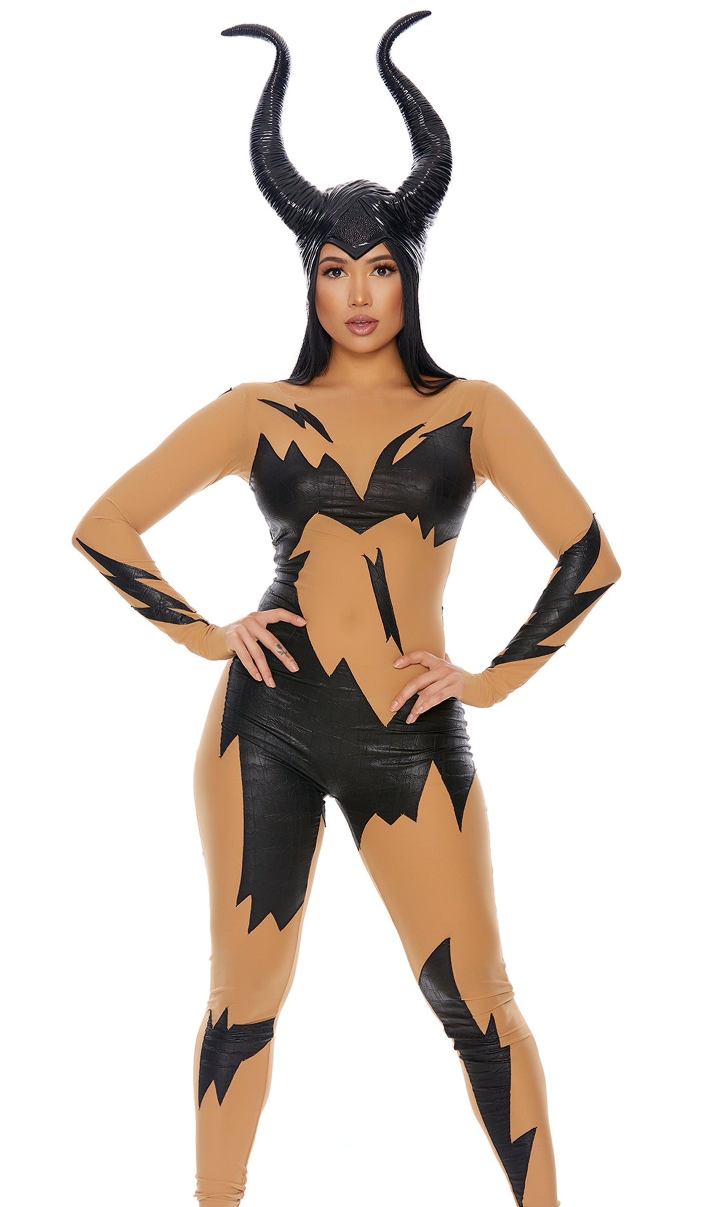 Evil Mistress Sexy Movie Villain Costume