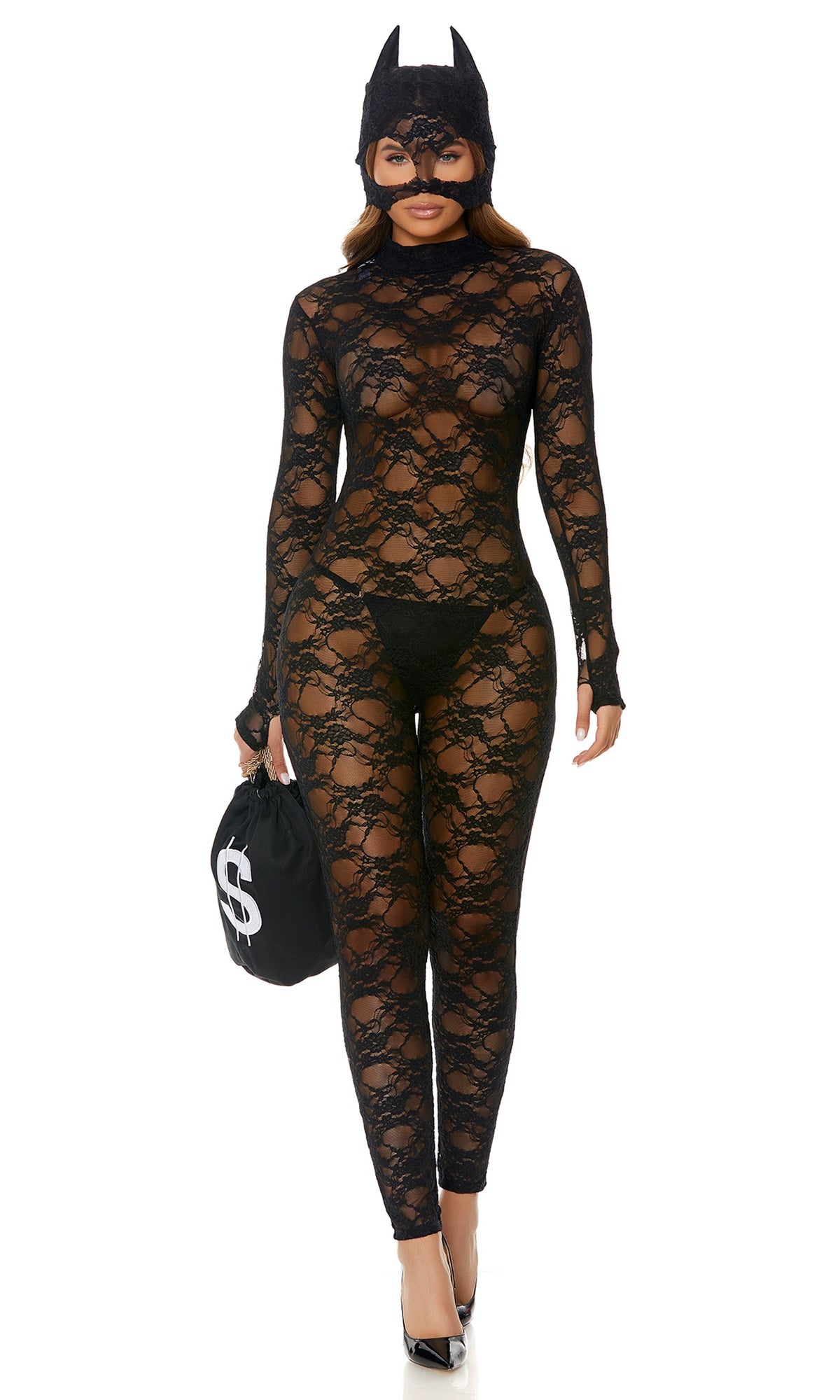 About My Money Sexy Cat Burglar Costume